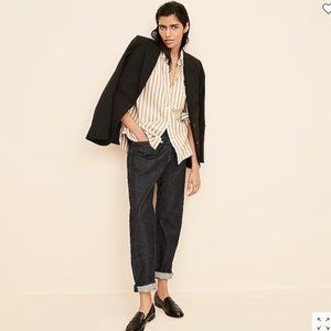 J. Crew Classic Fit Poplin Stripe Shirt